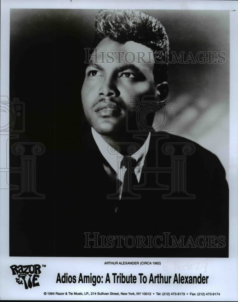 1994 Press Photo Arthur Alexander, country singer during the circa 1962-Historic Images