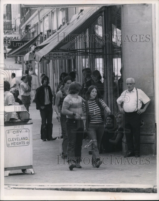 1969 Press Photo Coventry street scene - cva98081 - Historic Images