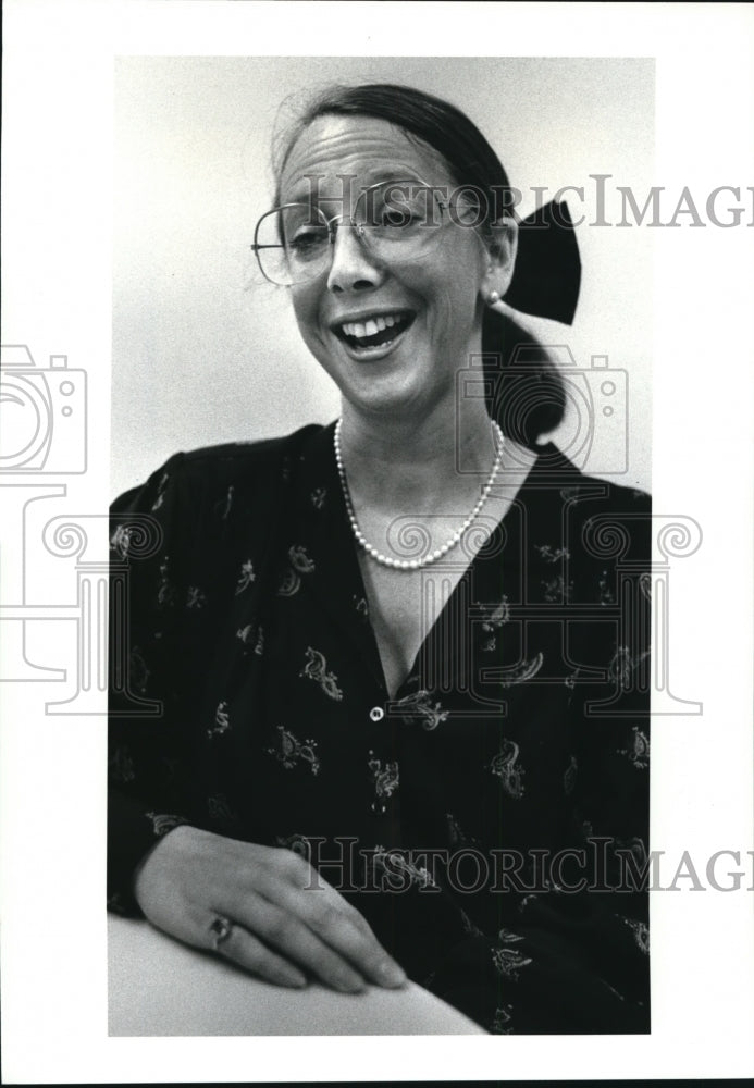 1987 Press Photo Jane Liebmann Smith, author - Historic Images