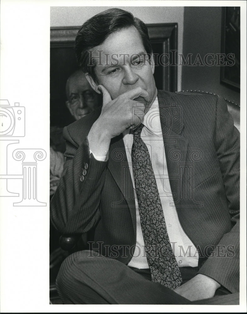 1980 Press Photo Ed Clark at the City Club - Historic Images