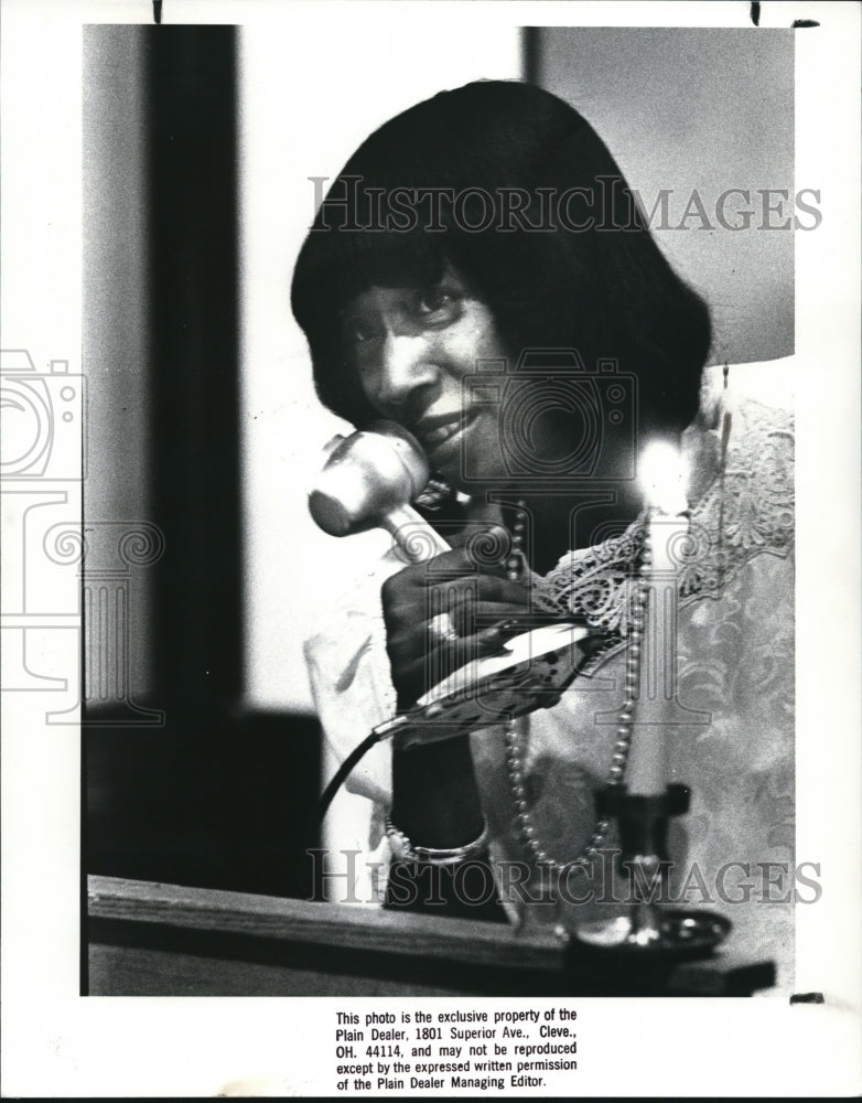 1988 Press Photo Principal Dr. Patricia Ackerman - Historic Images