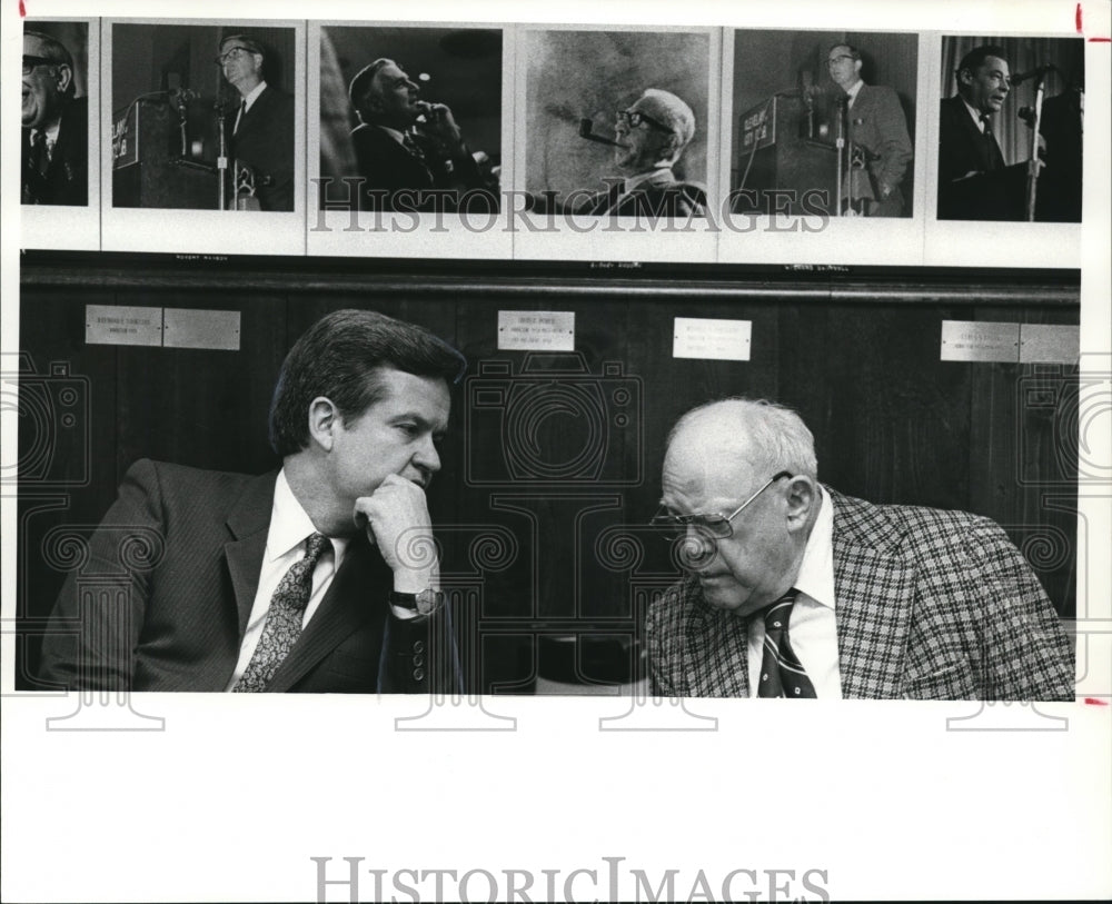 1980 Press Photo Ed Clark, presidential candidate - Historic Images