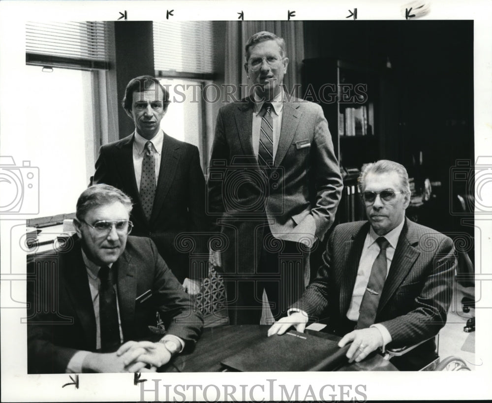 1984 Press Photo Four new presidents of the Higbee Company - Historic Images