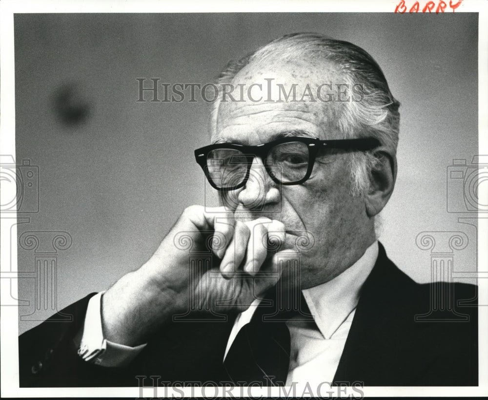 1983 Press Photo Senator Barry Goldwater - Historic Images