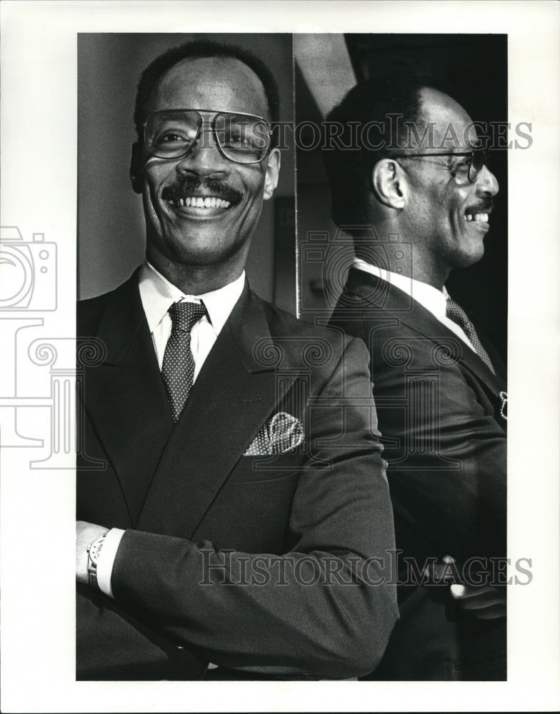 1988 Press Photo Claude Patmon, businessman - Historic Images