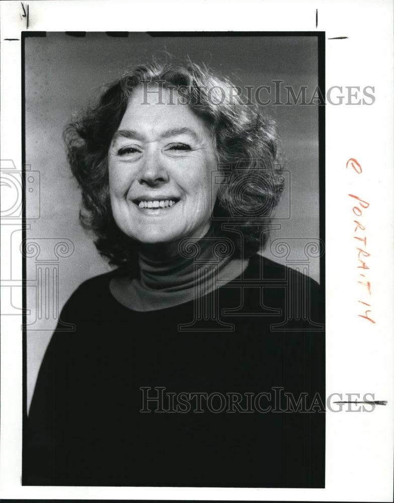 1989 Press Photo Dorothy Silver,actress and director - Historic Images