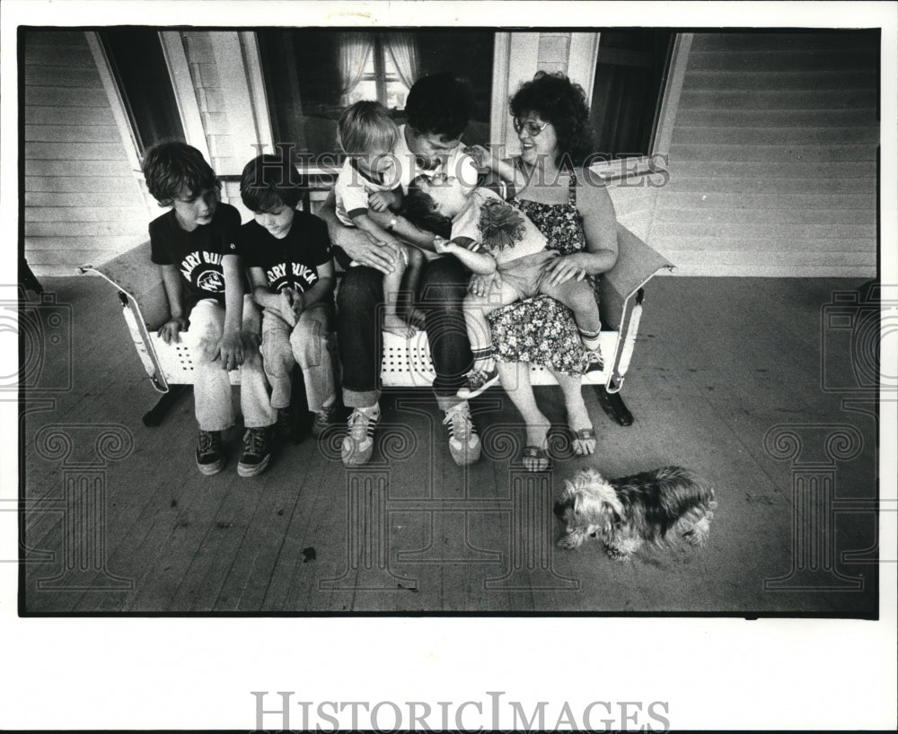 1983 Press Photo  Vietnam Veterans series by Sullivan and Parker - Historic Images