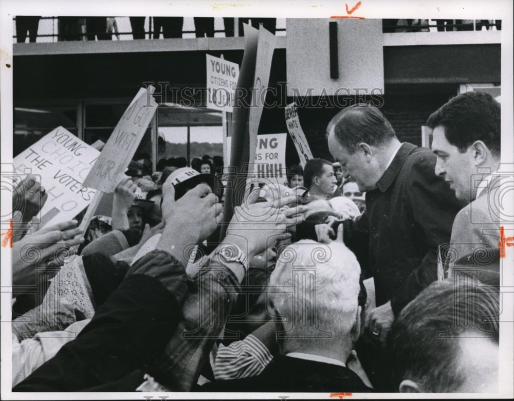 1964 Sen. Hubert H. Humphrey  - Historic Images