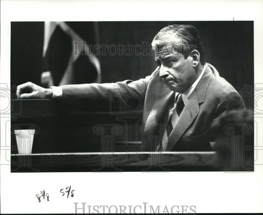 1984 Press Photo Art Modell - Historic Images