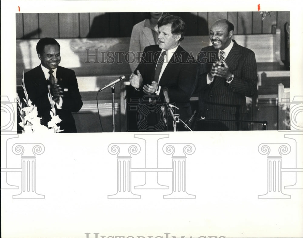 1980 Press Photo Senator Edward Kennedy - Historic Images