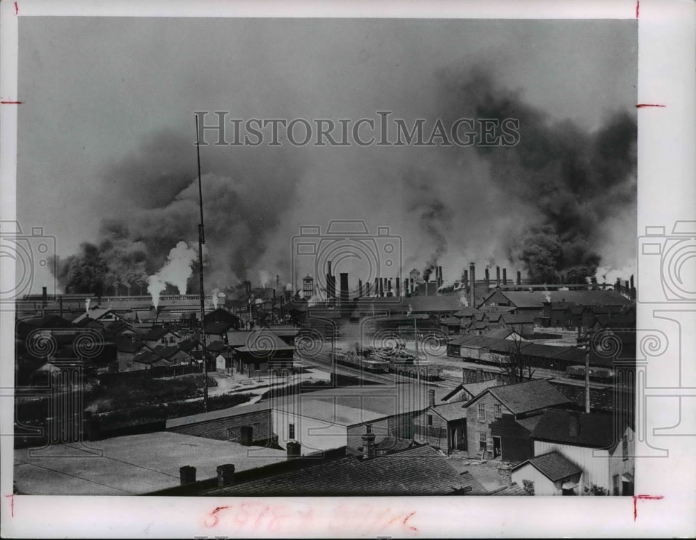 1961 Press Photo The Rolling Mill in Old Newburgh in 1890 - cvb00033 - Historic Images