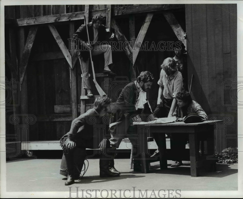 1971 Press Photo New Philadelphia&#39;s first outdoor drama - Historic Images