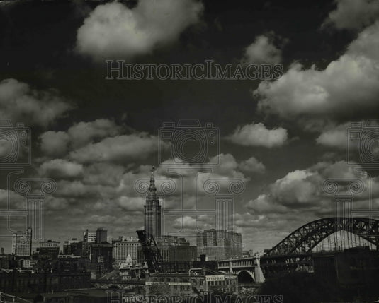 1945 Press Photo Tower was the 8th tallest bldg in the World when built - Historic Images