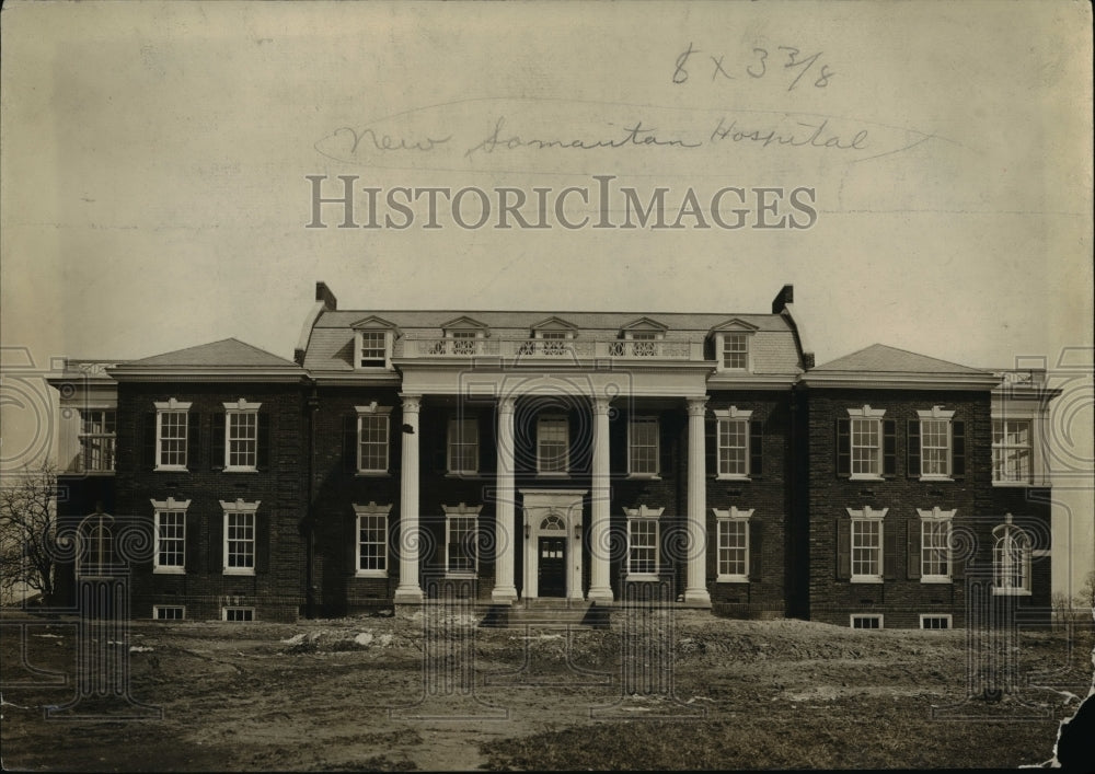 1913 Press Photo Good Samaritan Hospital in Cleveland - Historic Images