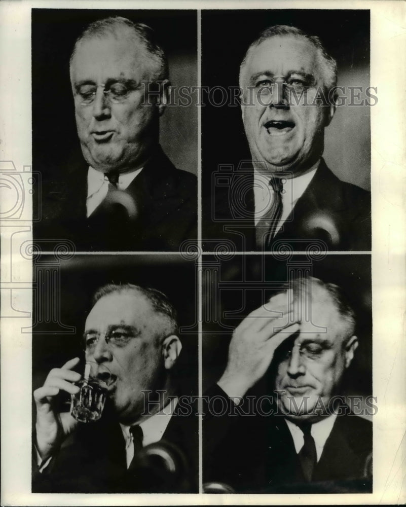 1930 Press Photo President Franklin Roosevelt in Phildalphia - Historic Images