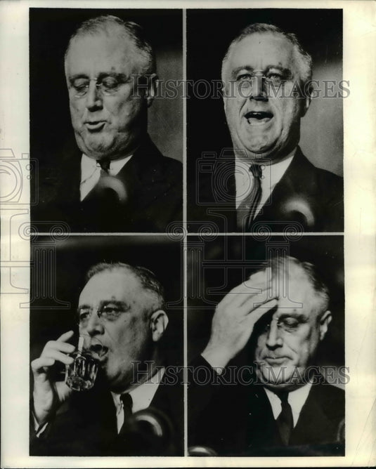 1930 Press Photo President Franklin Roosevelt in Phildalphia - Historic Images