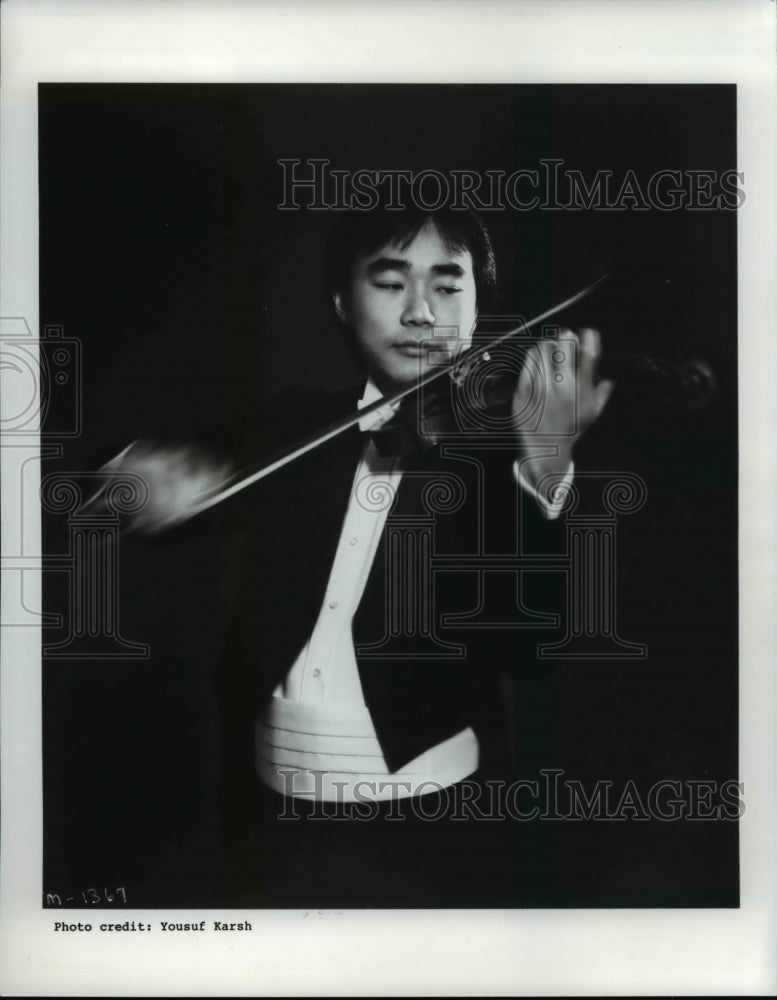 1989 Press Photo Cho-Liang Lin, Violinist - Historic Images