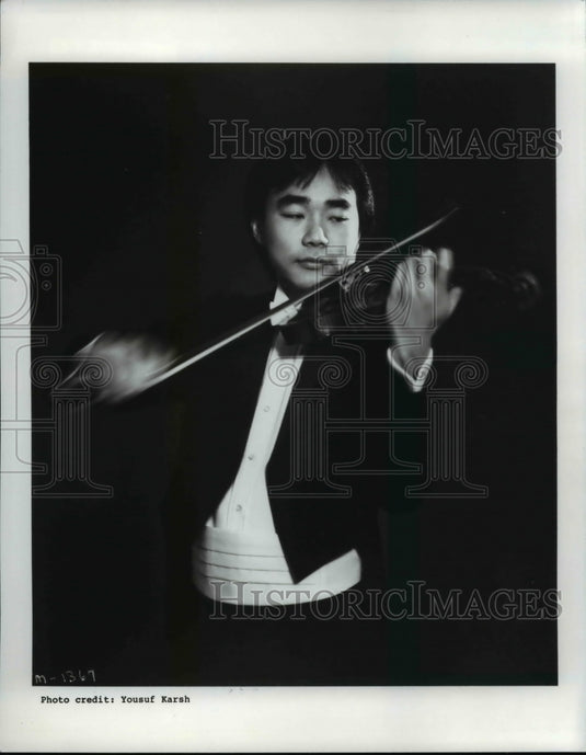1989 Press Photo Cho-Liang Lin, Violinist - Historic Images