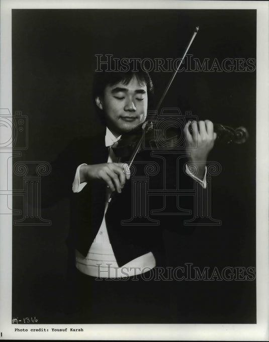 1989 Press Photo Cho-Liang Lin, Violinist - Historic Images
