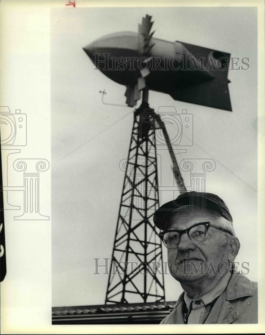 1979 Press Photo Inventor Joe Nemeth - Historic Images