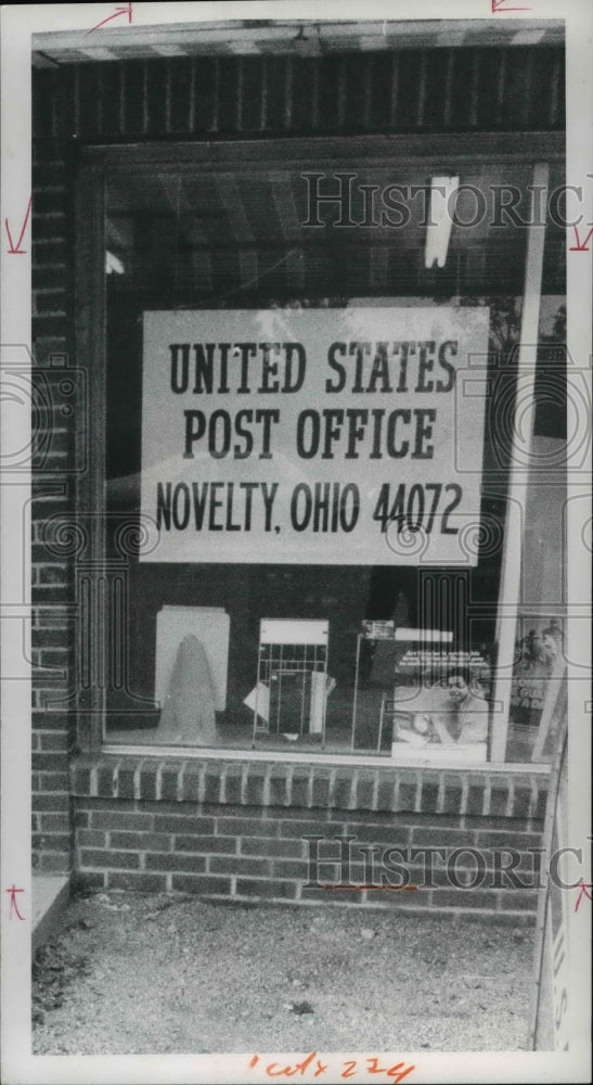 1973 Press Photo United States Post Office, Ohio Novelty - Historic Images