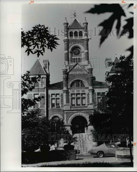 1977 Press Photo Ohio-New Lexington Perry City Courthouse - Historic Images