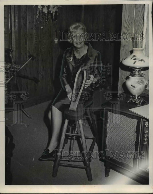 1966 Press Photo Mrs. Hubert H. Humphrey - Historic Images