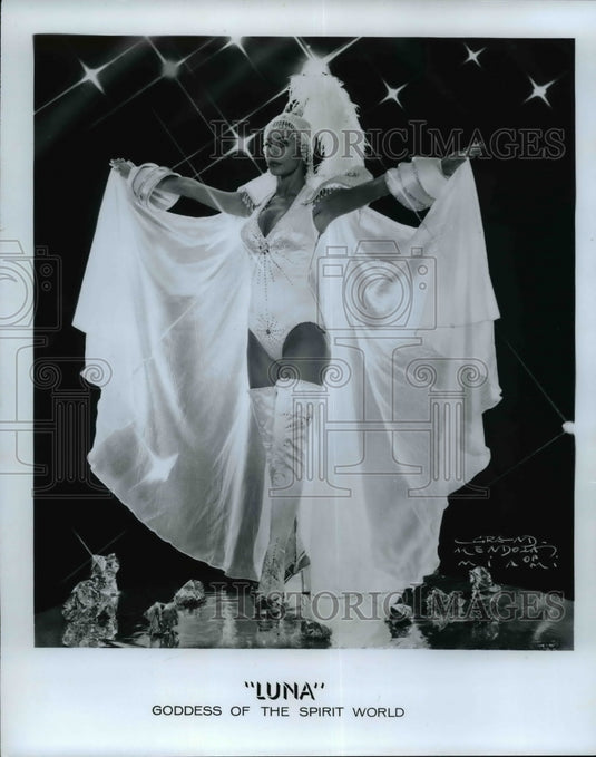 1978 Press Photo "Luna" Goddess of the Spirit World - Historic Images