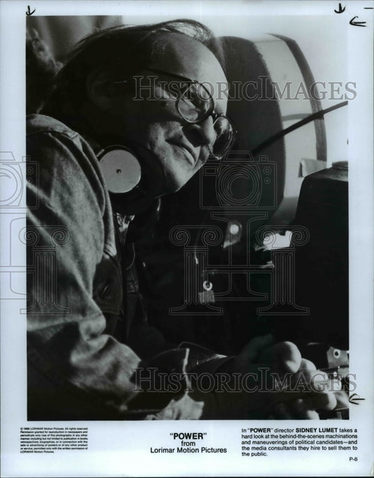 1986 Press Photo Sidney Lumet - Historic Images
