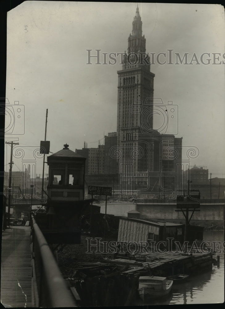 1928 Press Photo Middle West 3rd Street bridge - Historic Images