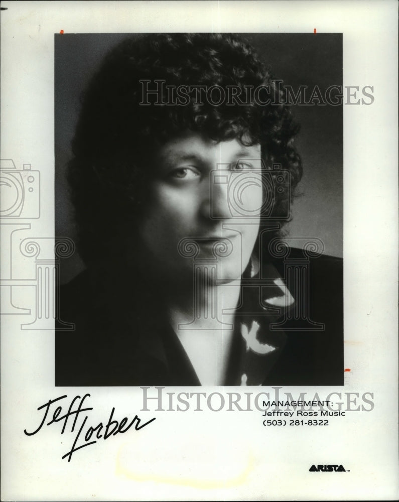 1981 Press Photo Jeff Lorber - Historic Images