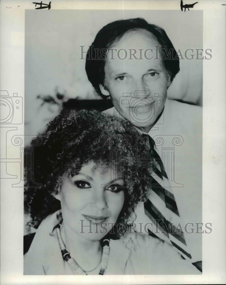 1985 Press Photo Cleo Laine and John Darkworth - Historic Images