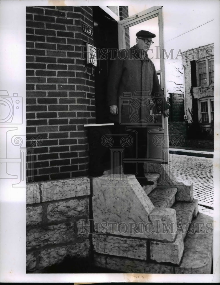 1966 Press Photo Robert Schmitz, early German Village settler - Historic Images