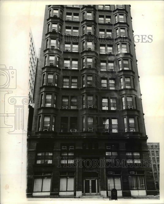 1969 Press Photo Ohio-Columbus Wyandotte Building - Historic Images