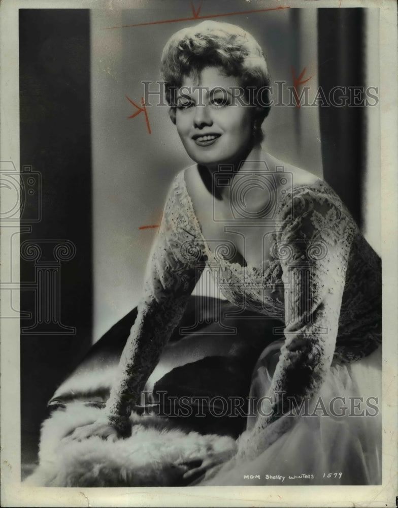 1966 Press Photo Shelly Winters in - A Patch of Blue - Historic Images