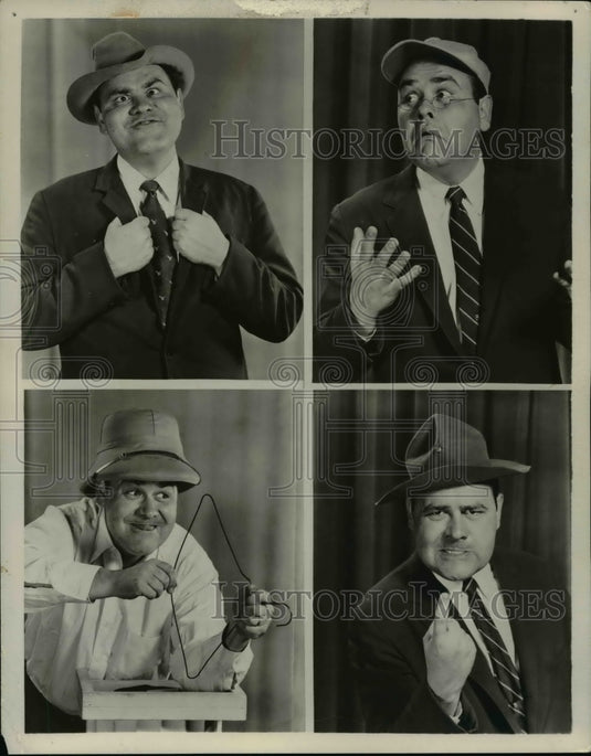 1955 Press Photo Jonathan Winters - Historic Images