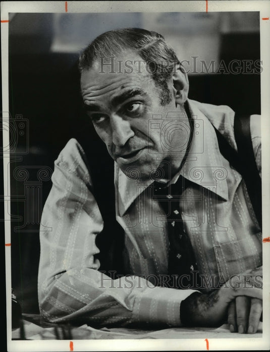 1976 Press Photo Barney "Abe" Vigoda - Historic Images