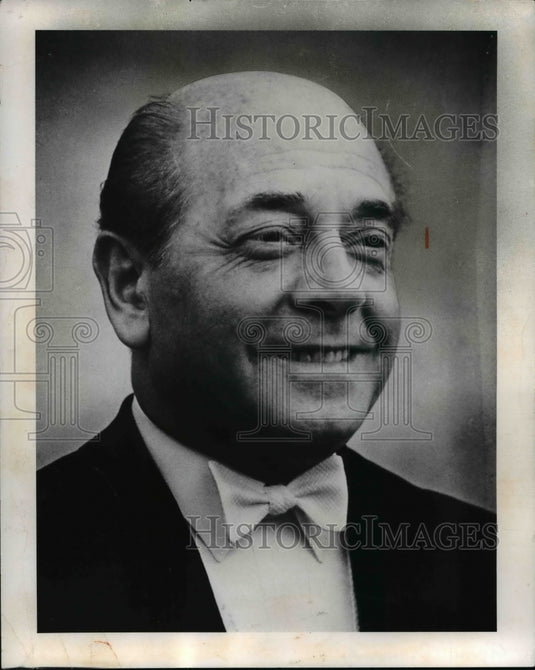 1969 Press Photo Eugene Ormandy, Conductor of The Philadelphia Orchestra - Historic Images