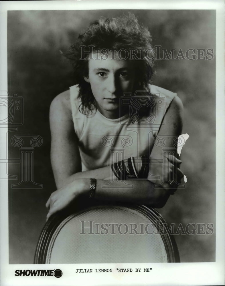 Press Photo Julian Lennon &quot;Stand by Me&quot; - Historic Images