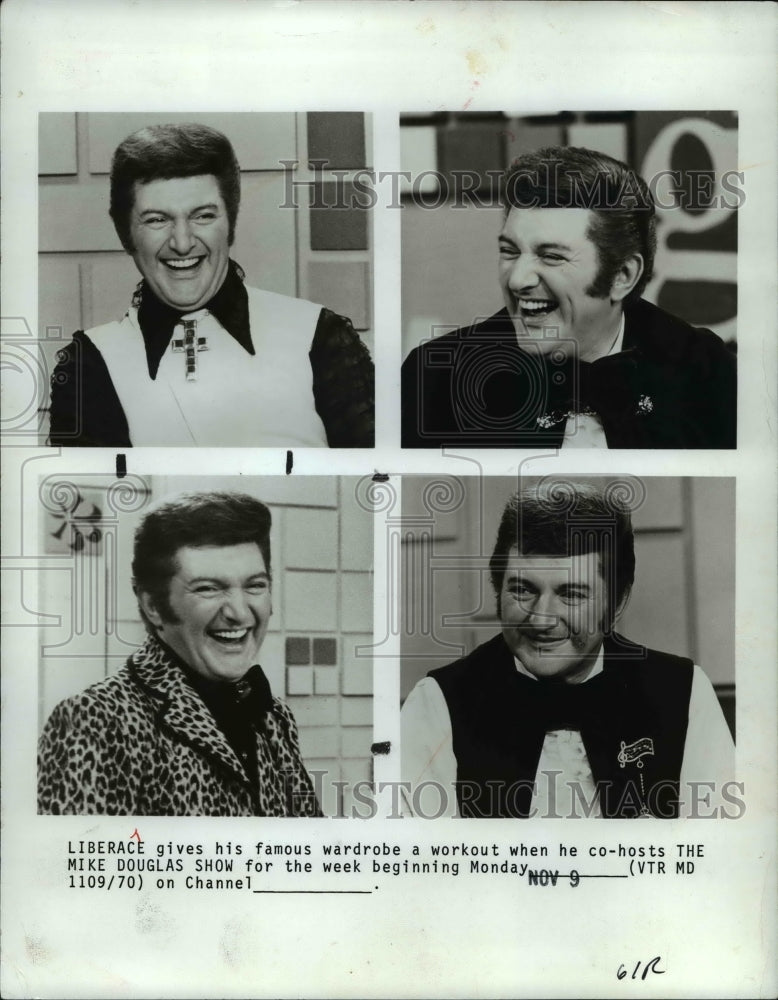 1978 Press Photo Liberace - Historic Images