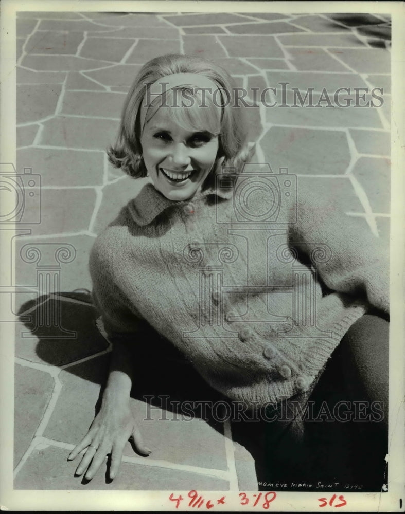 1968 Press Photo Eva Marie Saint, actress - Historic Images