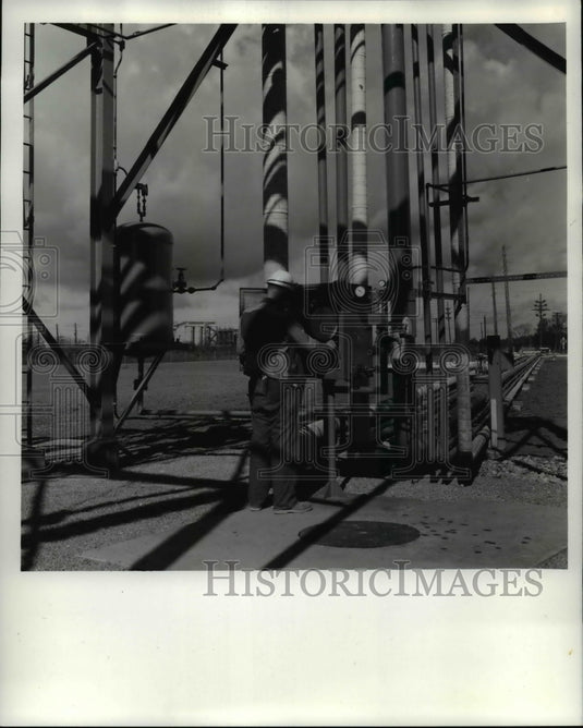 1963 Press Photo Ashtabula Cabot Titania Corporation - Historic Images