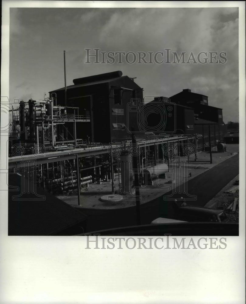 1963 Press Photo Cabot Titania Corporation in Ashtabula - Historic Images