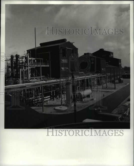 1963 Press Photo Cabot Titania Corporation in Ashtabula - Historic Images