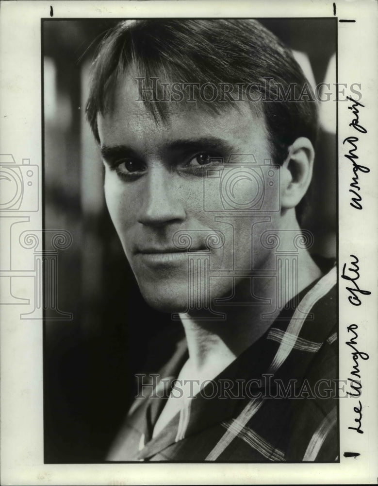1982 Press Photo Lee Wright, model - Historic Images