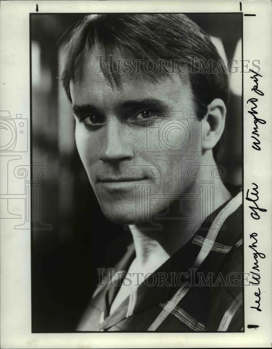 1982 Press Photo Lee Wright, model - Historic Images