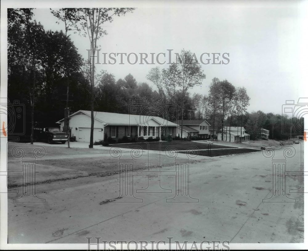 1970 Press Photo Scene in Aurora Ohio - Historic Images