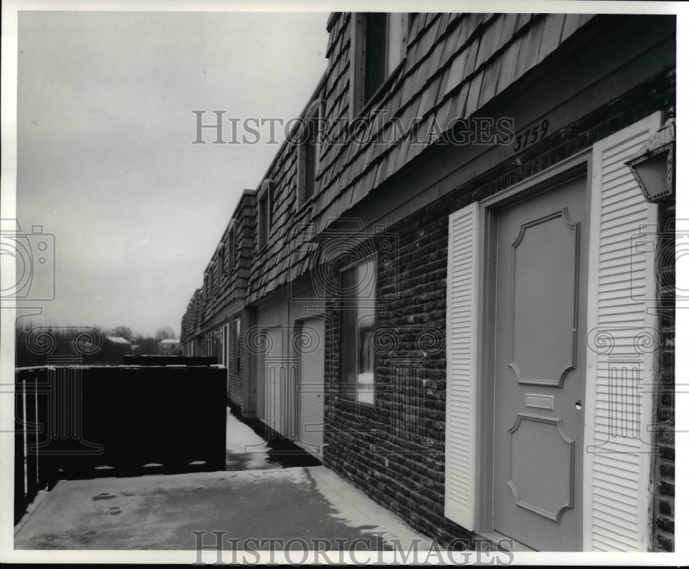 1973 Press Photo Aurora Shore condominium - Historic Images