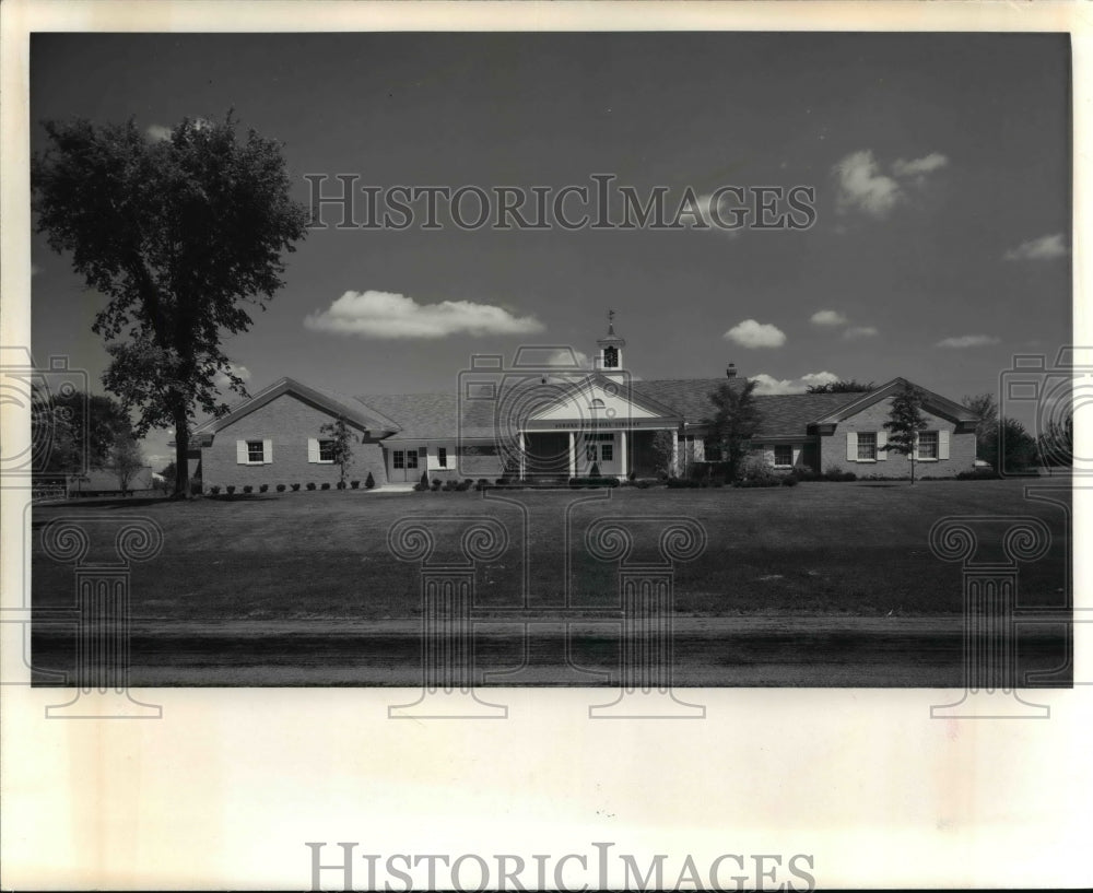 1971 Press Photo Center for Performing Arts in Aurora - Historic Images
