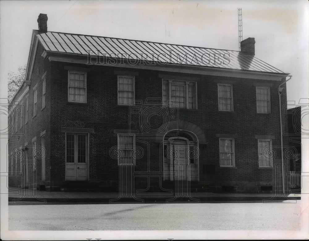 1967 Press Photo McCook House in Carrollton Ohio - Historic Images